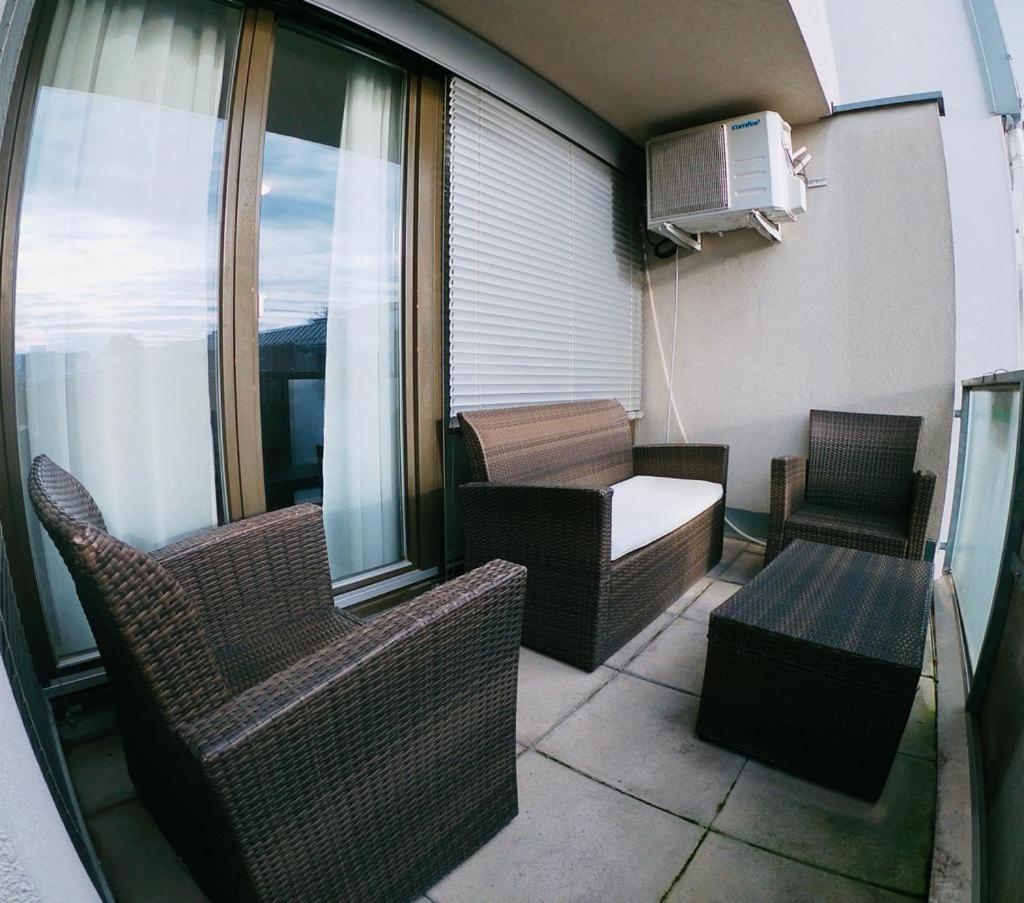Aspern Nationalpark Apartment Bécs Kültér fotó